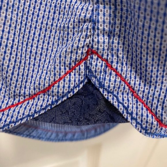 Vintage Italia c.1958 Long Sleeve Button Down Dress Shirt Size XL - Picture 4 of 10